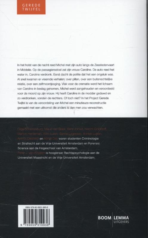 Achterkant van De moddermoord