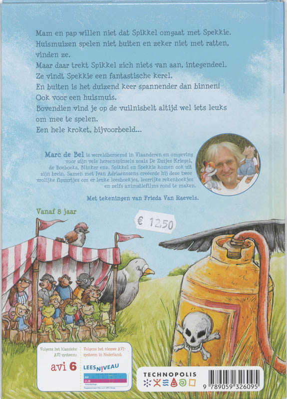 Achterkant van De kroketraket