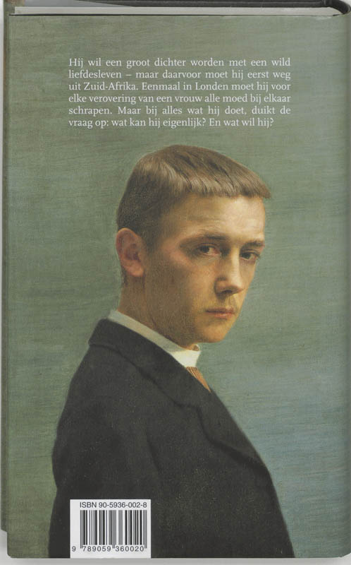 Achterkant van Portret van een jongeman