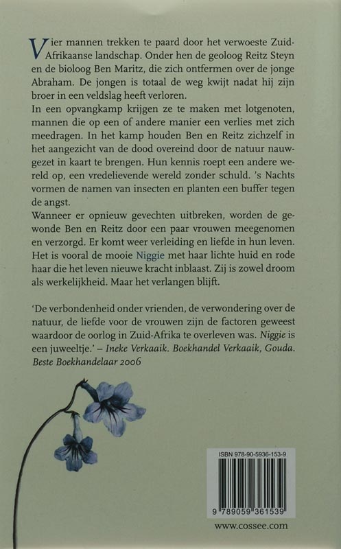 Achterkant van Niggie