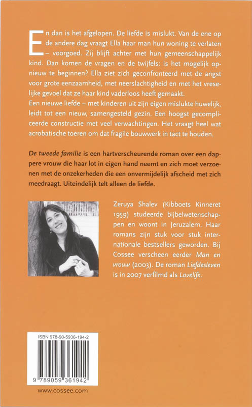 Achterkant van De tweede familie