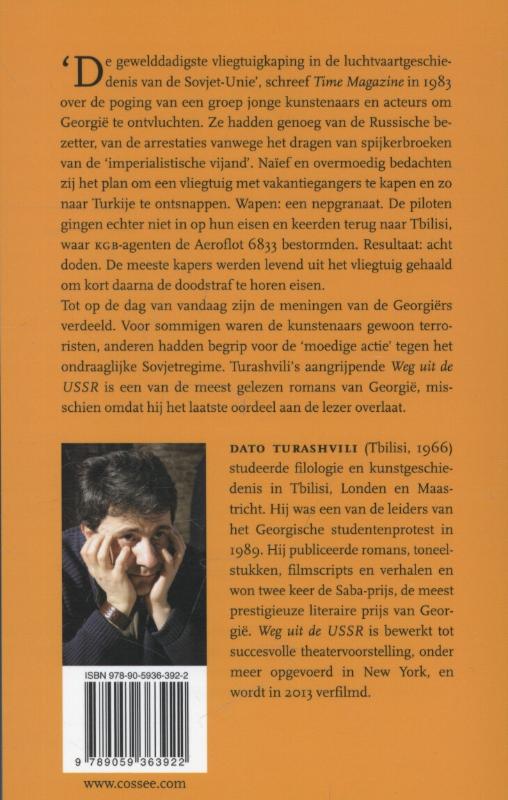 Achterkant van Weg uit de USSR