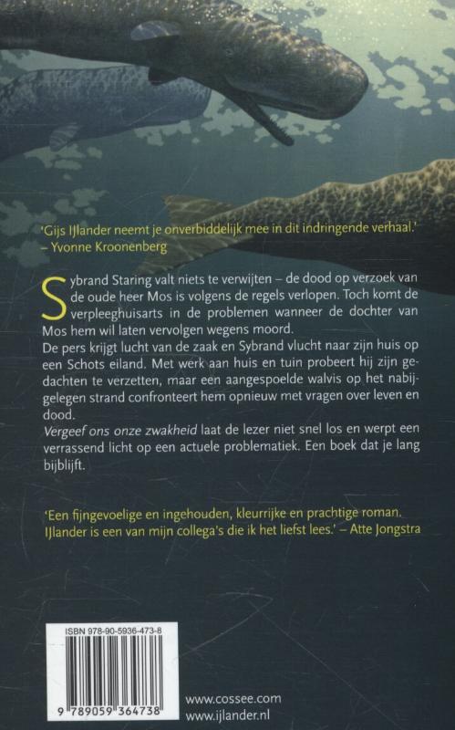 Achterkant van Vergeef ons onze zwakheid