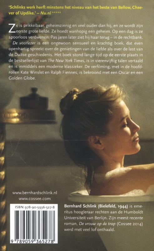 Achterkant van De voorlezer