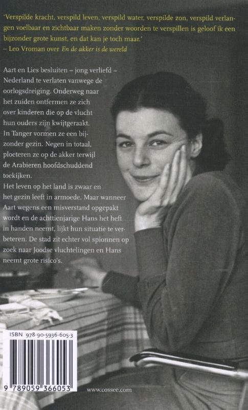Achterkant van En de akker is de wereld