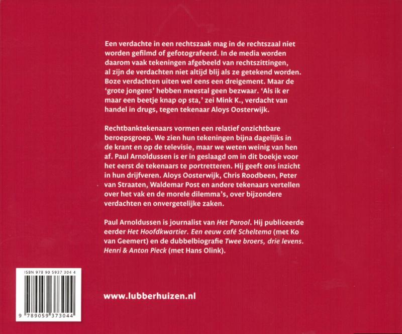 Achterkant van Verdachte portretten