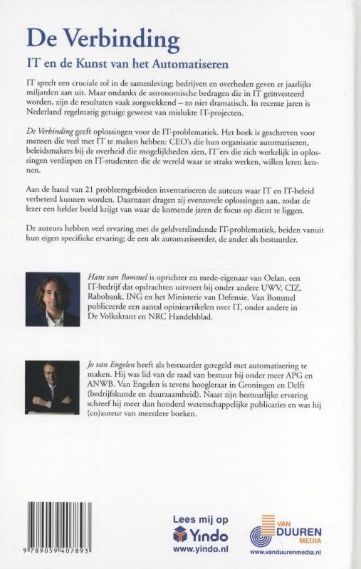 Achterkant van De Verbinding