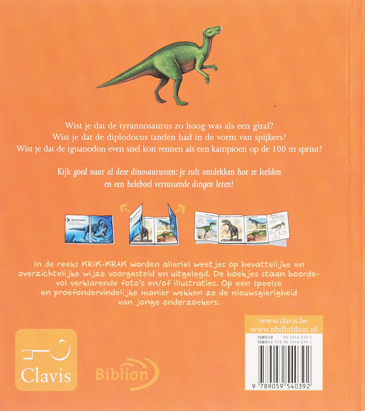 Achterkant van Dinosaurussen