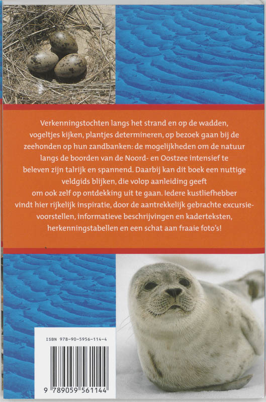 Achterkant van Strand- en waddengids