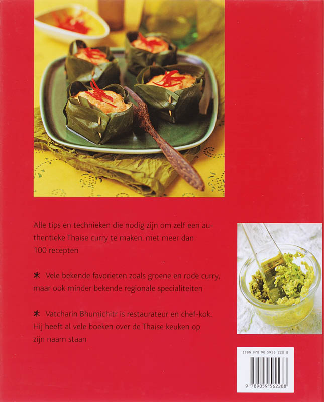 Achterkant van 70 Thaise curries