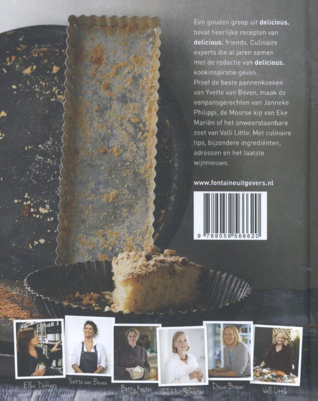 Achterkant van Een gouden greep uit delicious.