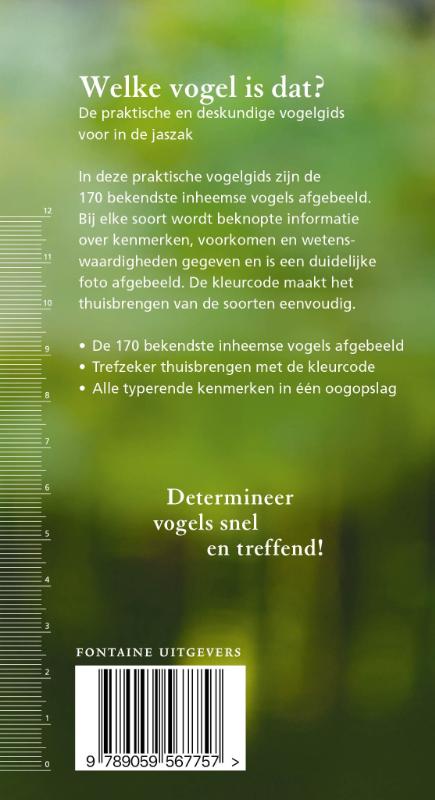 Achterkant van Welke vogel is dat?