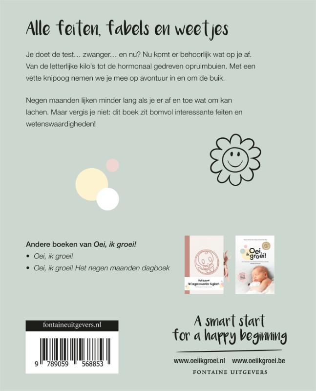 Achterkant van Oei, ik groei! Ik ben zwanger… en nu?