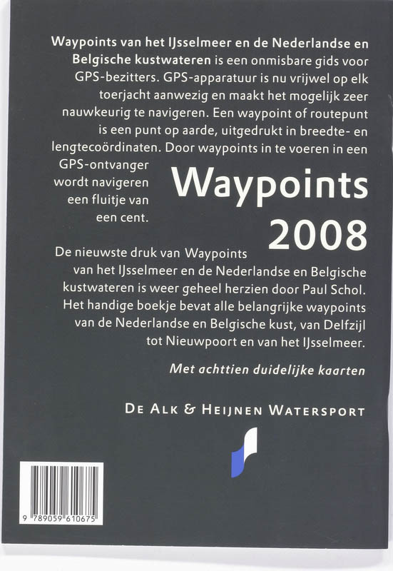 Achterkant van Waypoints 2008