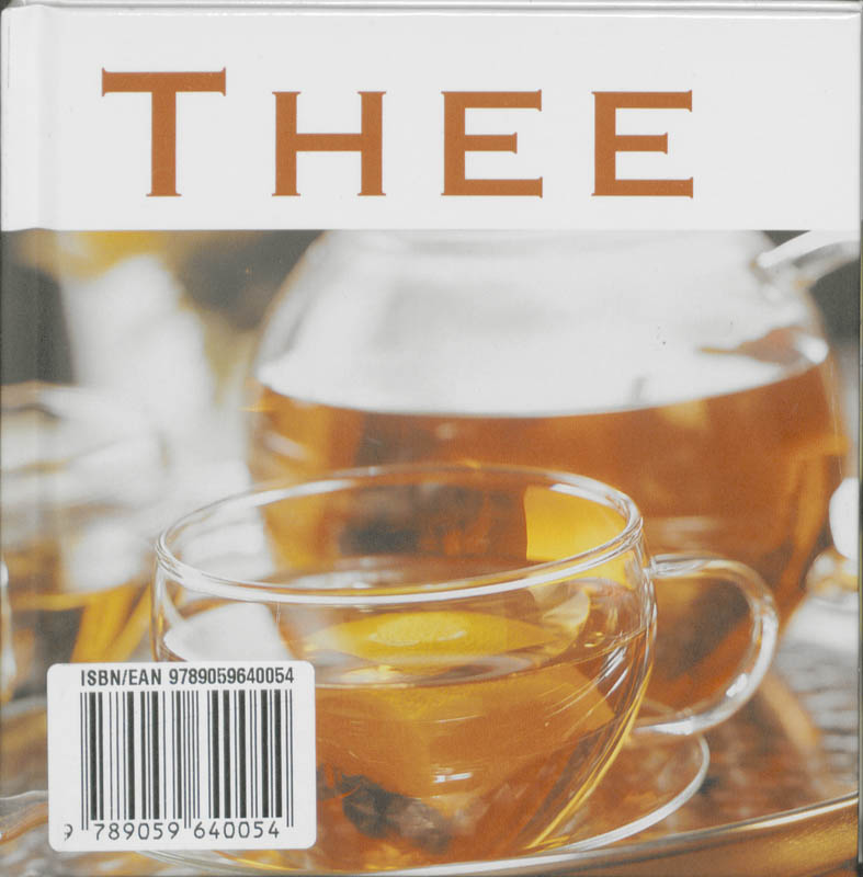 Achterkant van Thee / Koffie