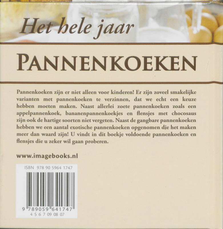 Achterkant van Pannenkoeken