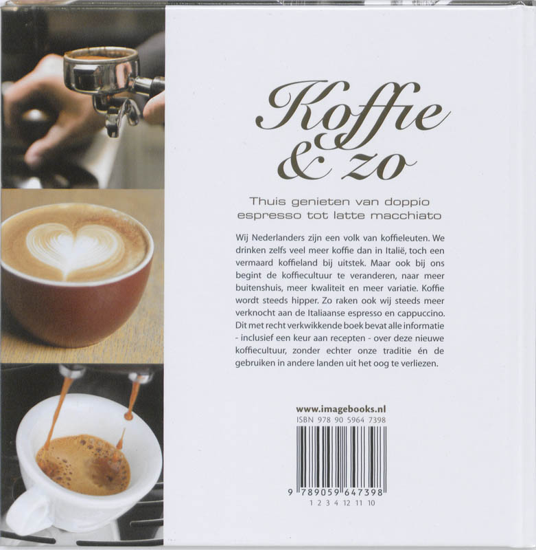 Achterkant van Koffie & zo