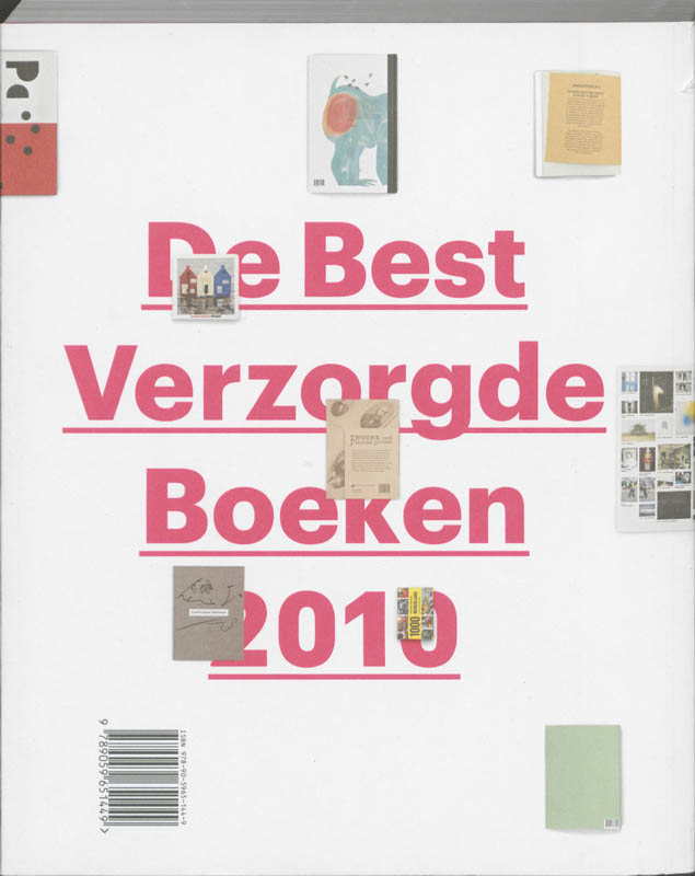 Achterkant van The best dutch book designs 2010 / De best verzorgde boeken 2010
