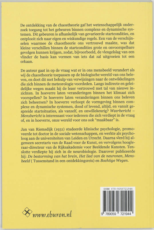 Achterkant van Weerbericht - Mensbericht