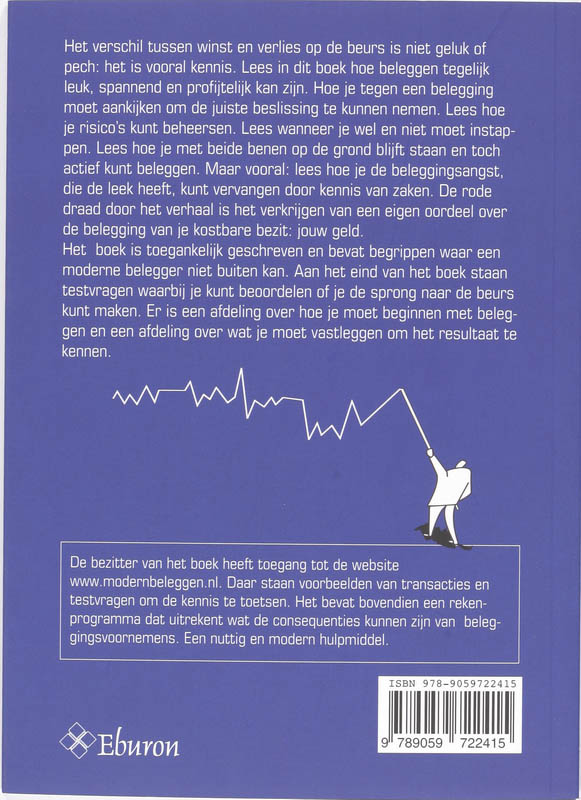 Achterkant van Modern Beleggen voor iedereen