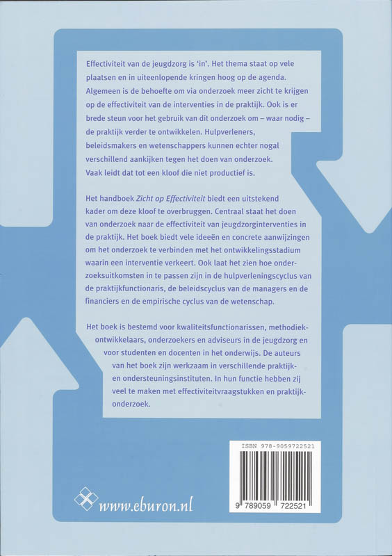 Achterkant van Zicht op Effectiviteit