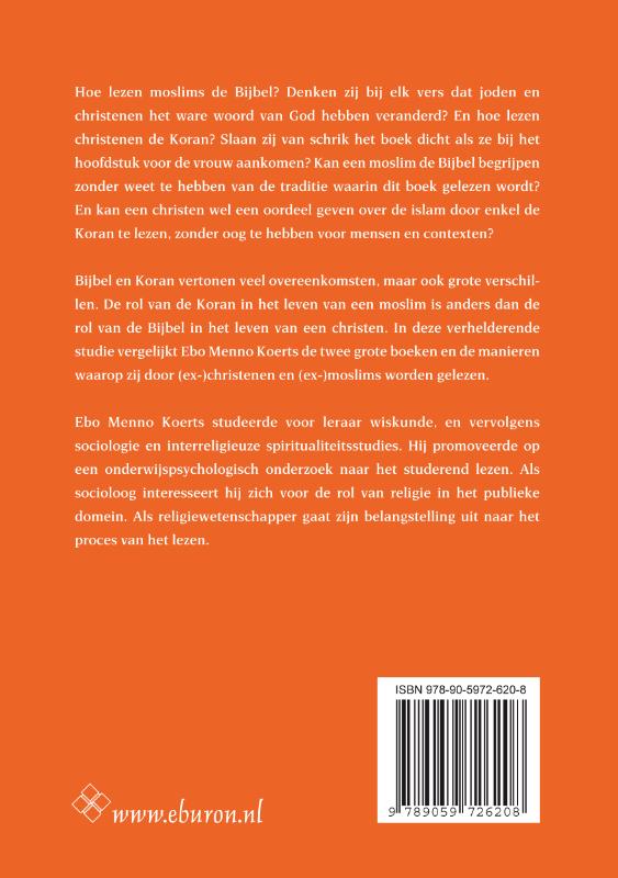 Achterkant van Bijbel en Koran
