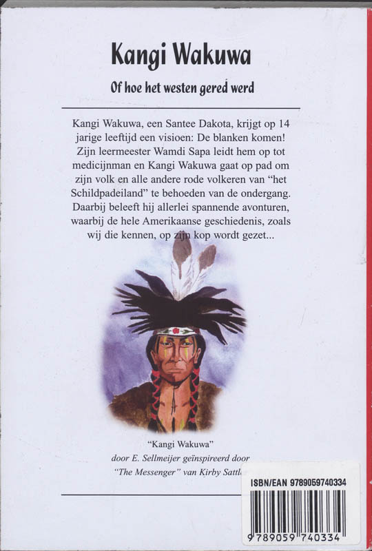 Achterkant van Kangi Wakuwa