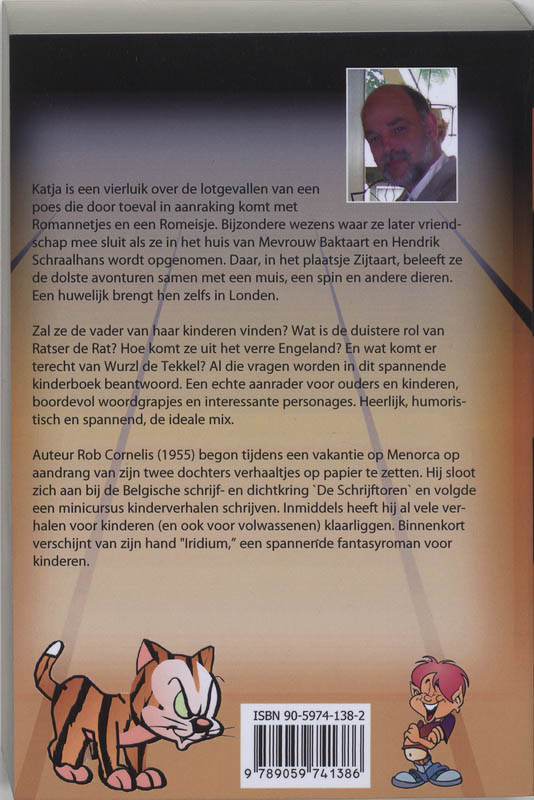 Achterkant van Katja