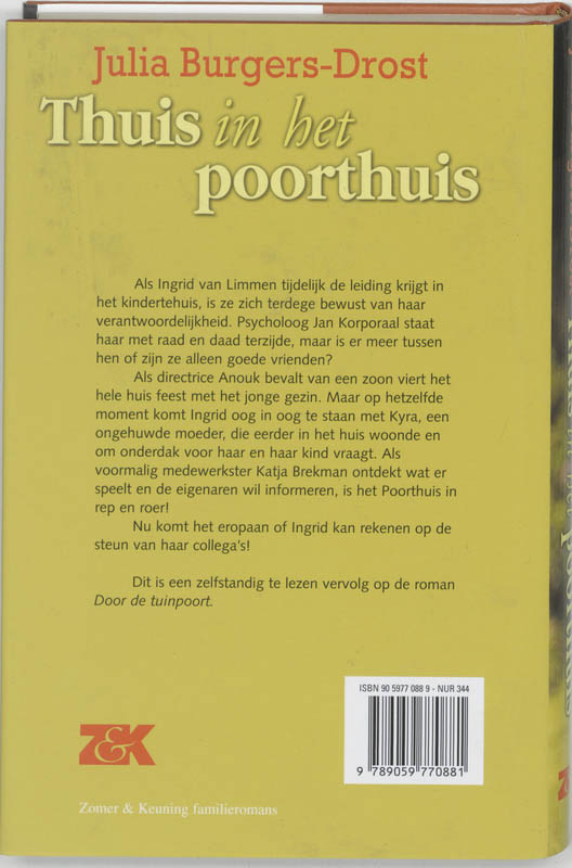 Achterkant van Thuis in het Poorthuis