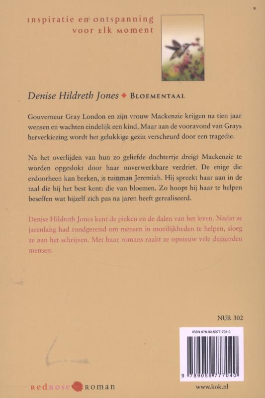Achterkant van Bloementaal