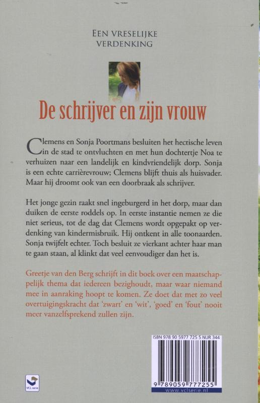 Achterkant van De schrijver en zijn vrouw