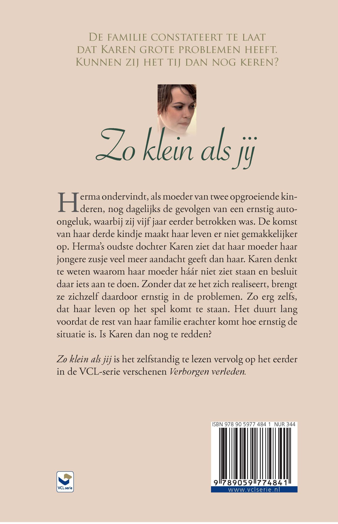Achterkant van Zo klein als jij