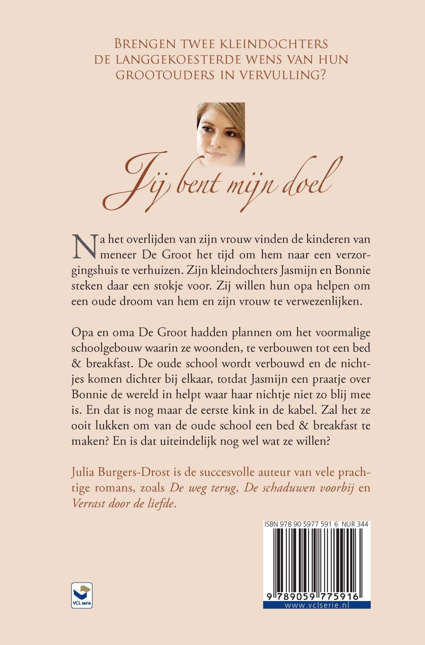 Achterkant van Jij bent mijn doel