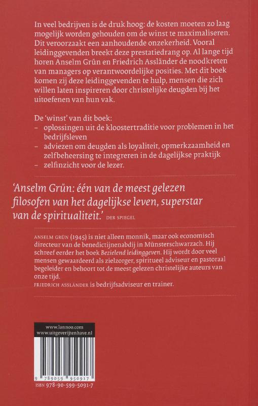 Achterkant van Spiritueel leidinggeven