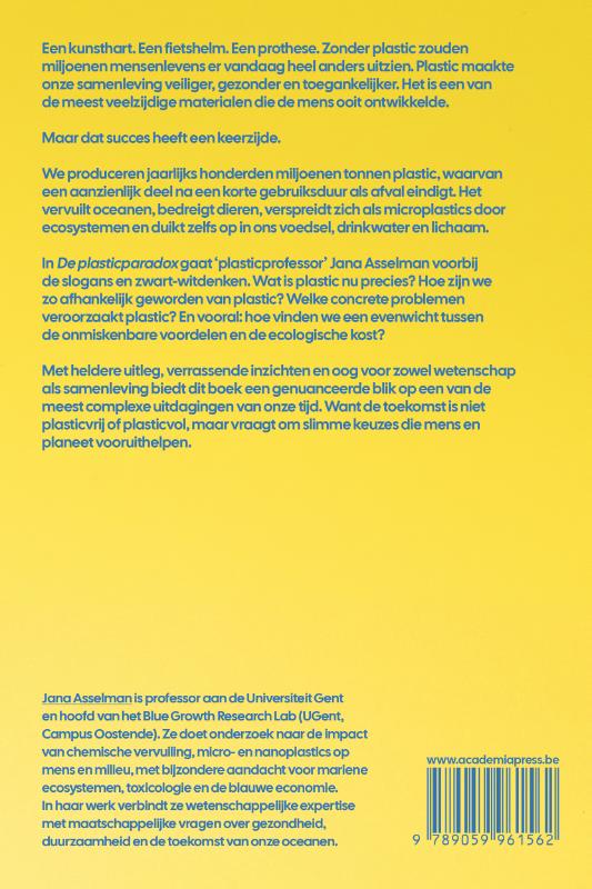 Achterkant van De plasticparadox