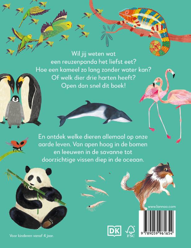 Achterkant van Mijn eerste bijzondere boek van alle dieren