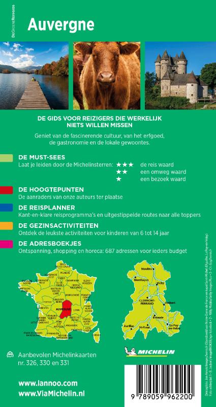 Achterkant van Auvergne