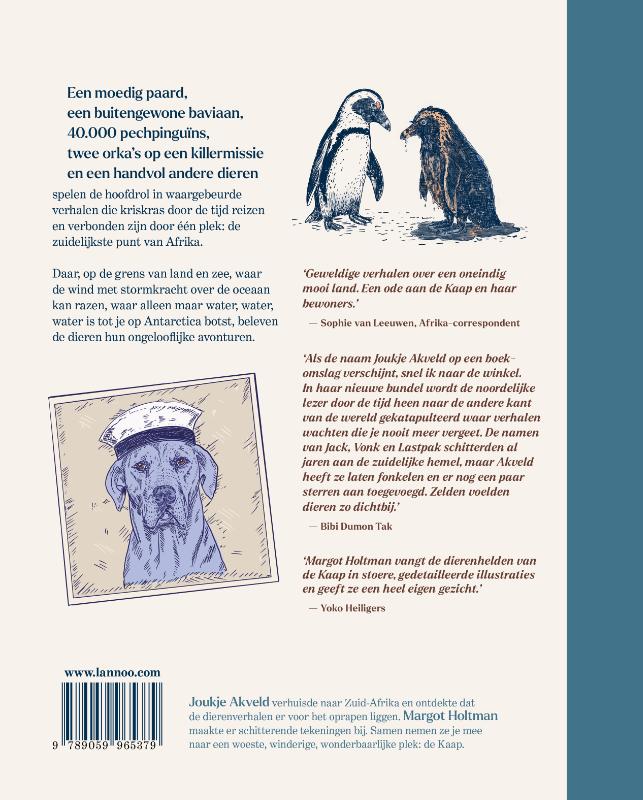 Achterkant van Kaapverhalen