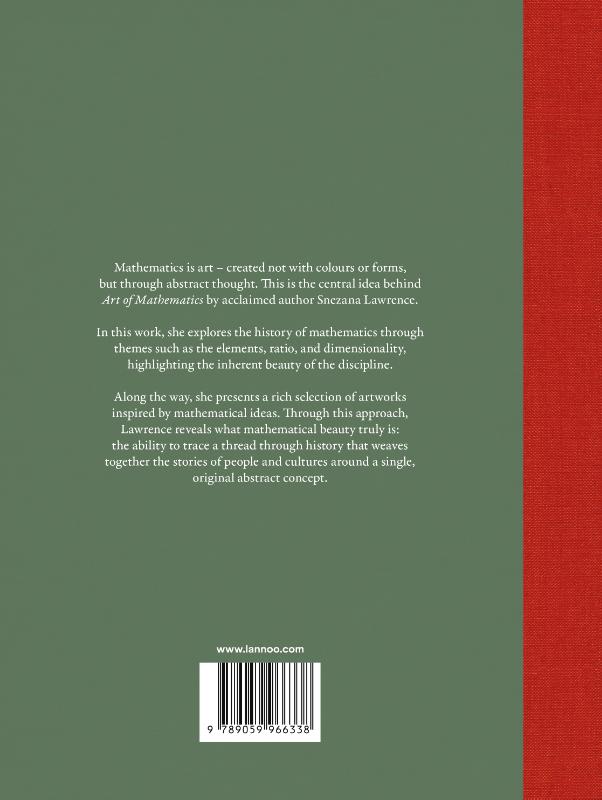 Achterkant van Art of Mathematics