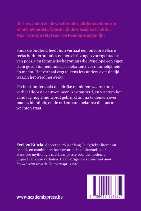 Achterkant van Odysseus en Penelope