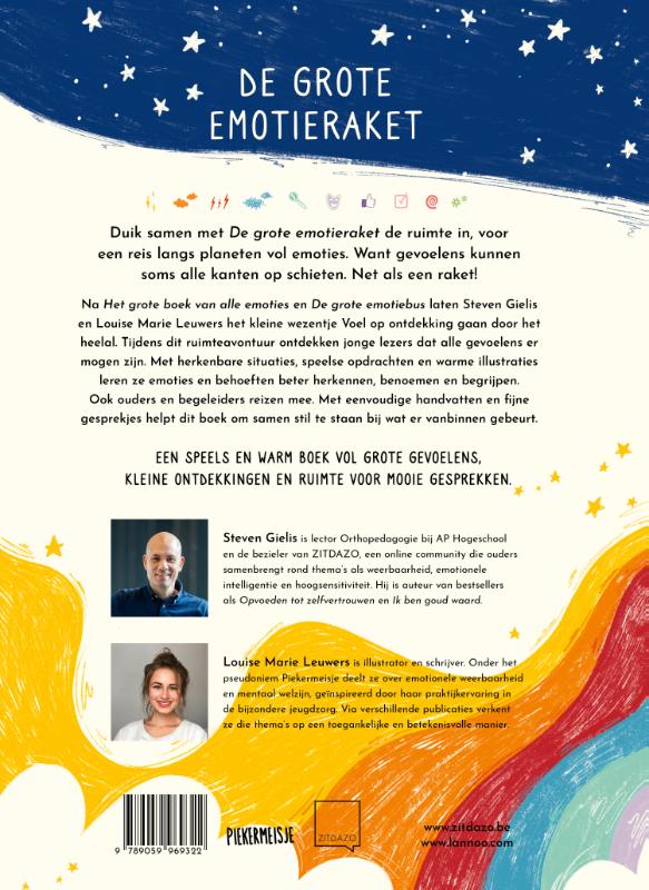 Achterkant van De grote emotieraket