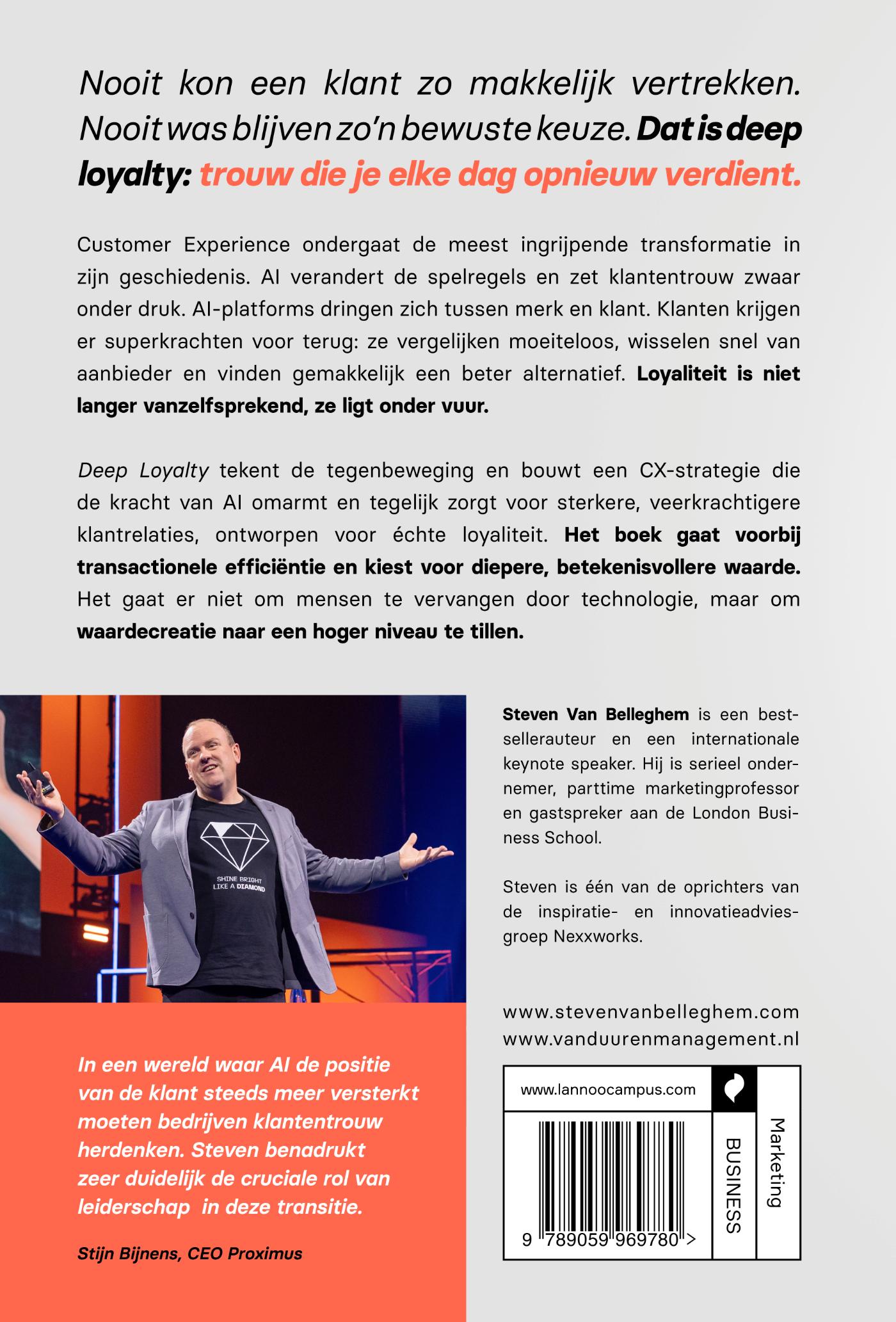 Achterkant van Deep Loyalty