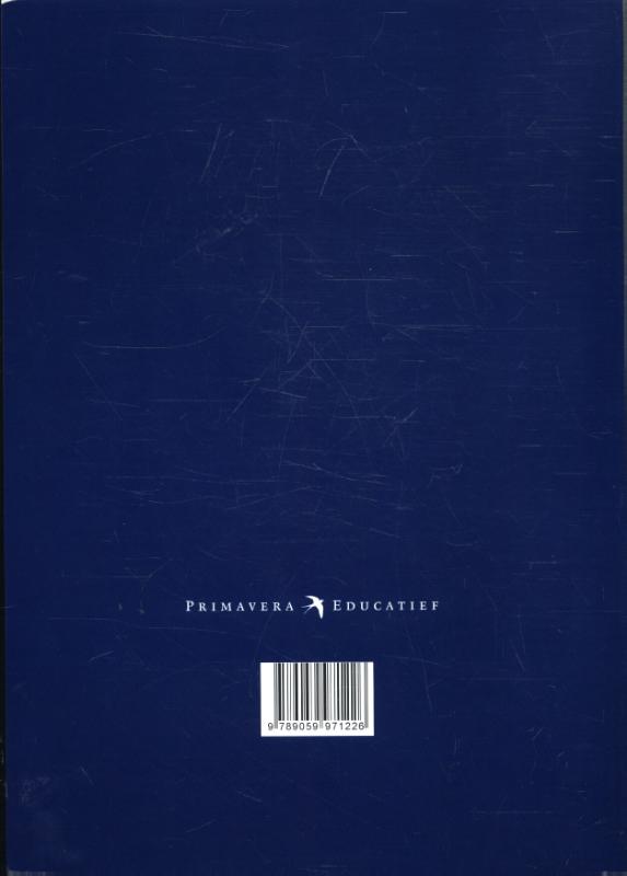 Achterkant van Werkschrift