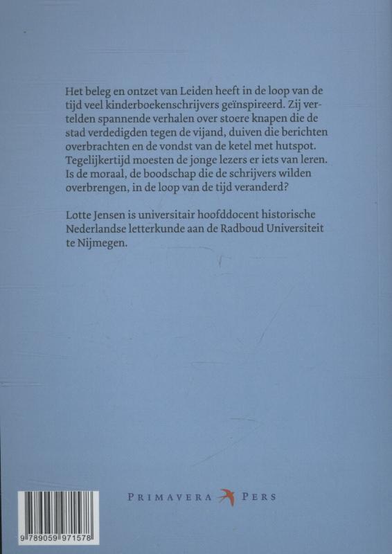Achterkant van De les van leeuwtje