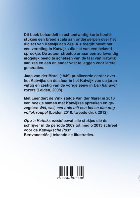 Achterkant van Op z'n Katteks ezaad