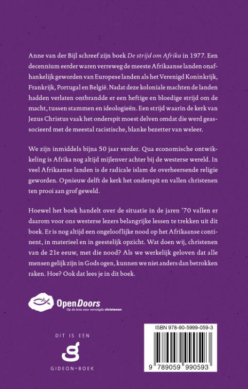 Achterkant van De strijd om Afrika