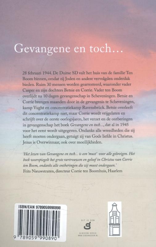 Achterkant van Gevangene en toch ...