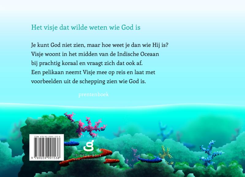 Achterkant van Het visje dat wilde weten wie God is
