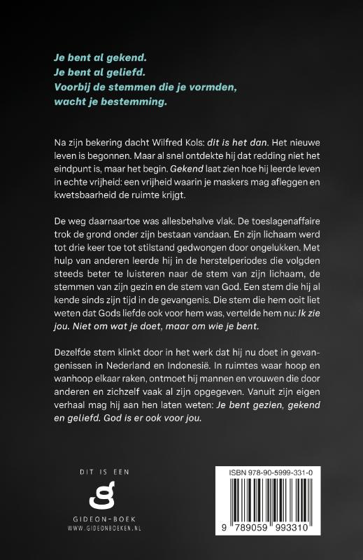 Achterkant van Gekend