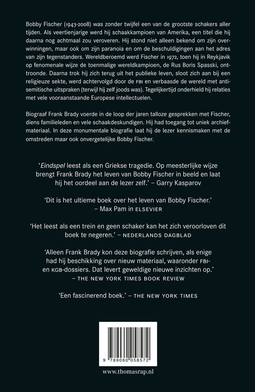 Achterkant van Eindspel
